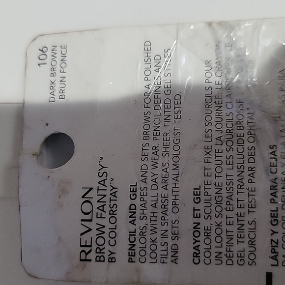 Dark Brown #106 Brow Fantasy Pencil & Gel. NWT - Picture 6 of 6
